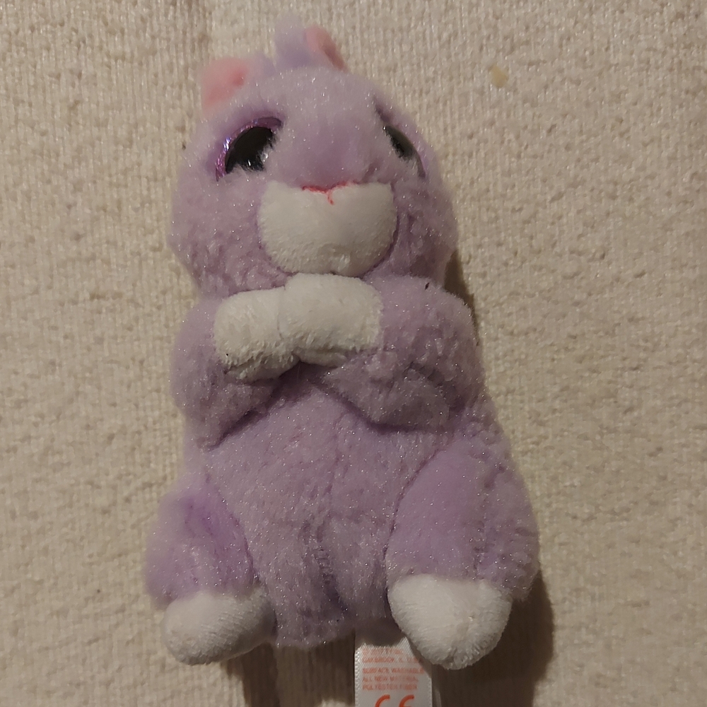 Ty Lavender Bunny Plush Toy- April